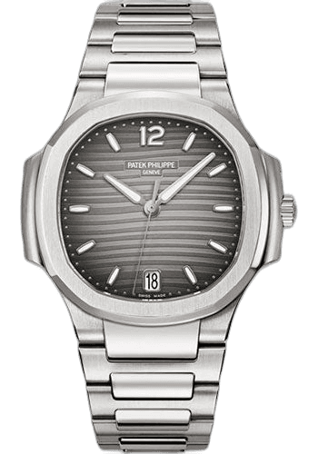 Patek Philippe Nautilus Steel — Smoke Gray Calibre 324 SC Ladies | Ref. 7118/1A-011