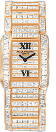 Patek Philippe Twenty~4 Rose Gold & Diamonds — Diamond Pavé | Ref. 4908/101R-001