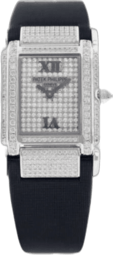Patek Philippe Twenty~4 White Gold/Diamonds — Diamond Pavé Dial | Ref. 4911G-001