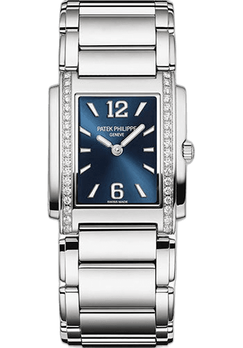 Patek Philippe Twenty~4 Steel — Blue Arabic Dial | Ref. 4910/1200A-001
