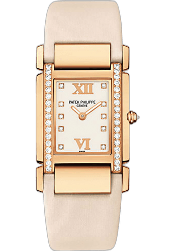 Patek Philippe Twenty~4 Rose Gold & Diamonds — White Diamond-Set Dial | Ref. 4920R-010
