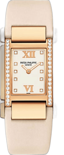 Patek Philippe Twenty~4 Rose Gold & Diamonds — White Roman Dial | Ref. 4920R-010
