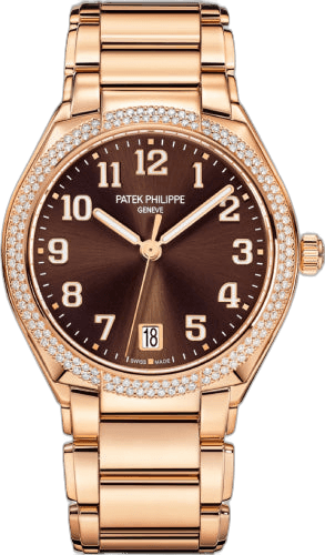 Patek Philippe Twenty~4 Rose Gold — Brown Sunburst Dial | Ref. 7300/1200R-001