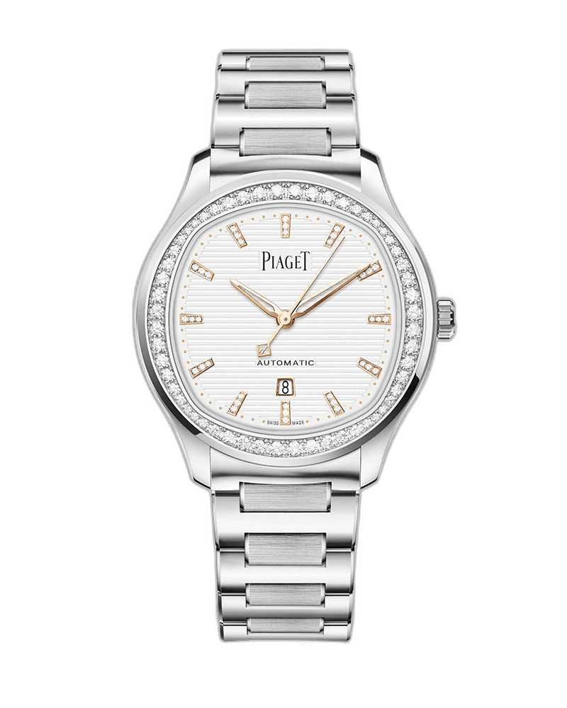 Piaget Polo Stainless Steel — Diamond Ladies Automatic 36 mm | Ref. G0A46019