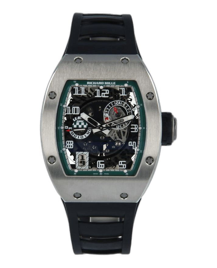 Richard Mille Skeleton Dial Automatic Le Mans Classic Automatic "Le Mans Classic" Titanium Green RM 010 LMC — Ref. RM010 LMC