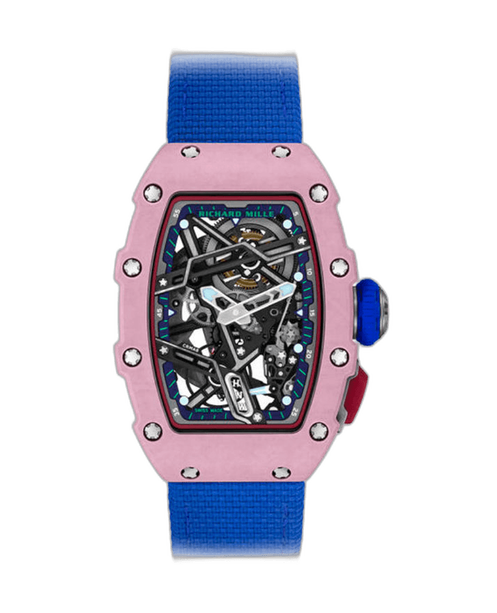 Richard Mille Automatic Winding Sport "Yuliya Levchenko" Mauve Quartz TPT RM 07-04 - BRAND NEW Skeleton Dial (RM 07-04