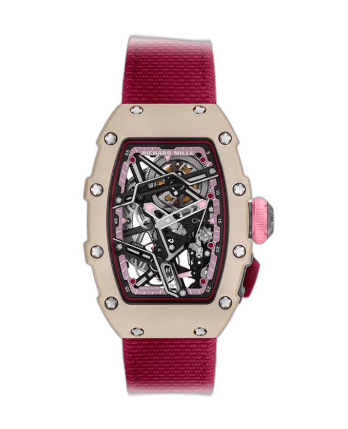 Richard Mille Skeleton Dial Automatic Winding Sport "Nelly Korda" Creamy White Quartz TPT RM 07-04 - BRAND NEW — Ref. RM 07-04