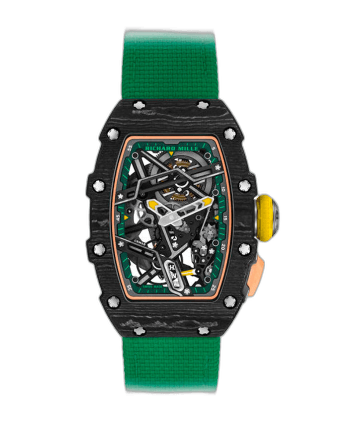 Automatic Winding Sport "Ester Ledecka" Black Carbon TPT RM 07-04 - BRAND NEW Skeleton Dial Richard Mille Ref. RM 07-04