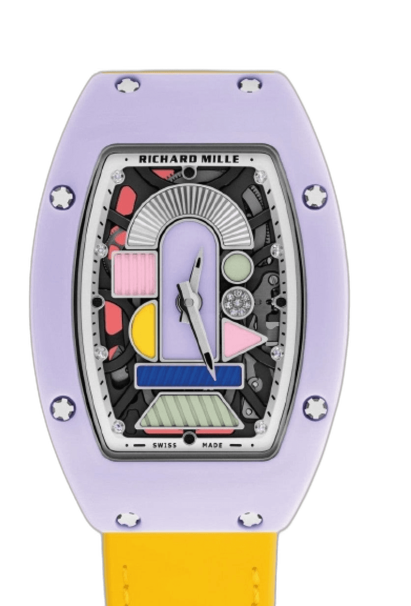 Richard Mille Automatic Winding Coloured Ceramics Automatic Winding Coloured Ceramic Lavender Pink RM 07-01 - BRAND NEW Ref. RM 07-01