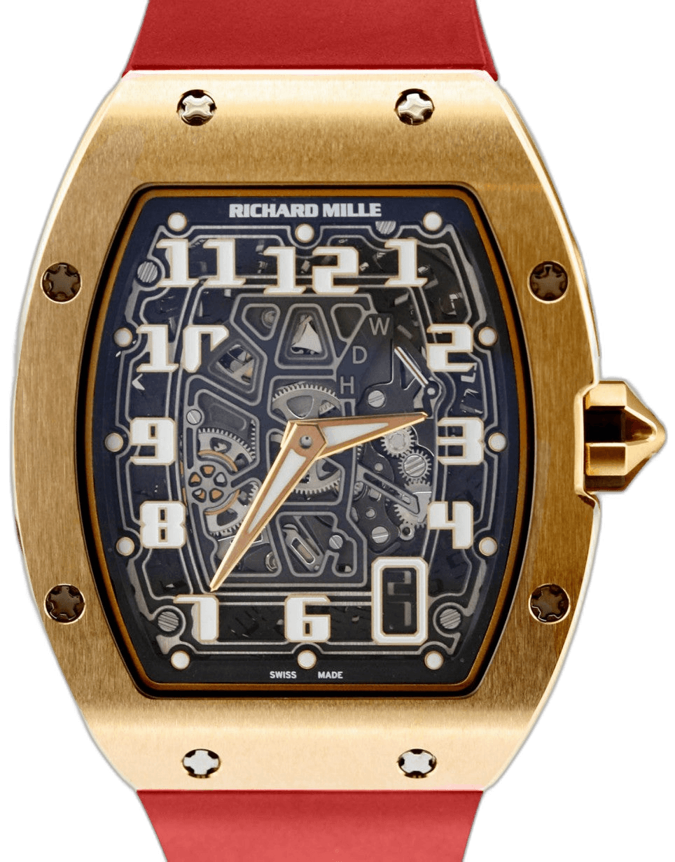 Automatic Winding Extra Flat Rose Gold RM 67-01 38mm Skeleton Dial — Richard Mille Ref. RM 67-01