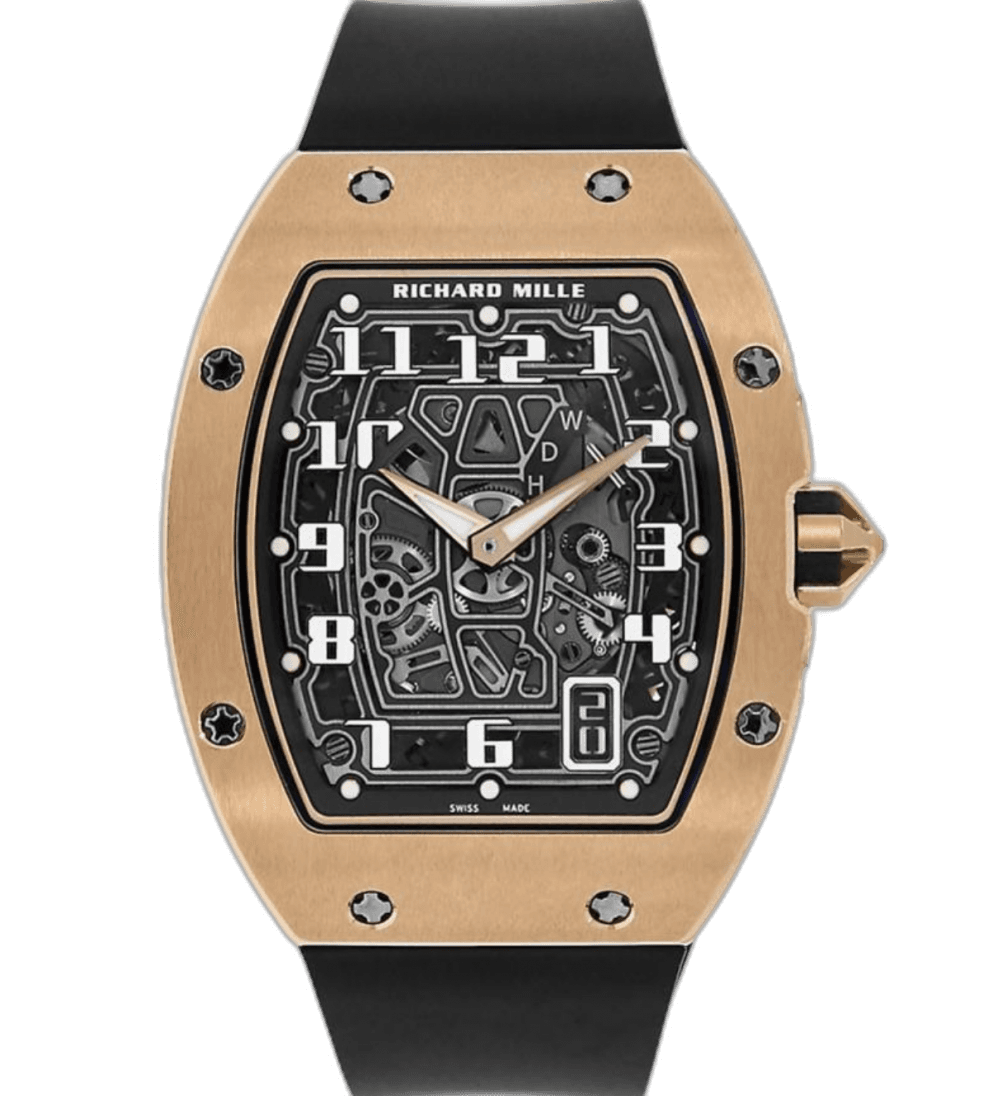 Automatic Winding Extra Flat Rose Gold RM 67-01 - BRAND NEW 38mm Skeleton Dial by Richard Mille — RM 67-01