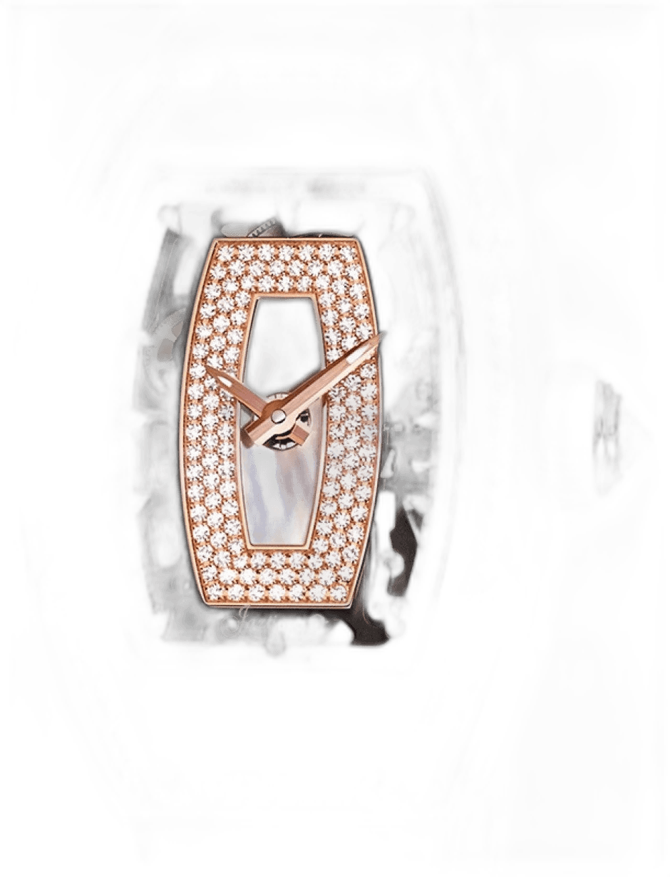 Richard Mille Automatic Winding White Ceramic Diamond Bezel Diamond Jasper Mother of Pearl Dial RM 07-01 - BRAND NEW Watch Ref. RM 07-01