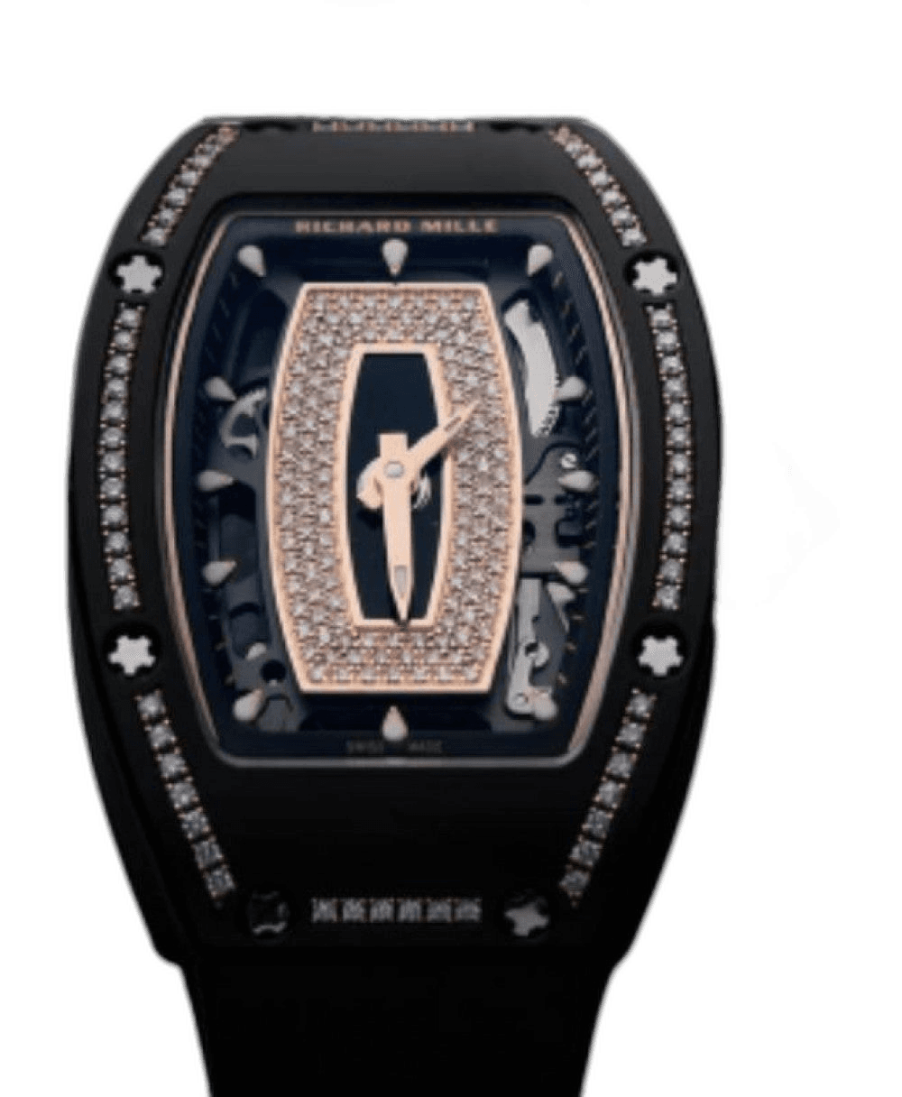Automatic Winding Ceramic Black Lip Diamond Dial RM 07-01 - BRAND NEW — Richard Mille Ref. RM 07-01