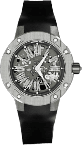 Automatic Winding Extra Flat Titanium | RM033 (2) 45.7mm Skeleton Dial by Richard Mille — RM033