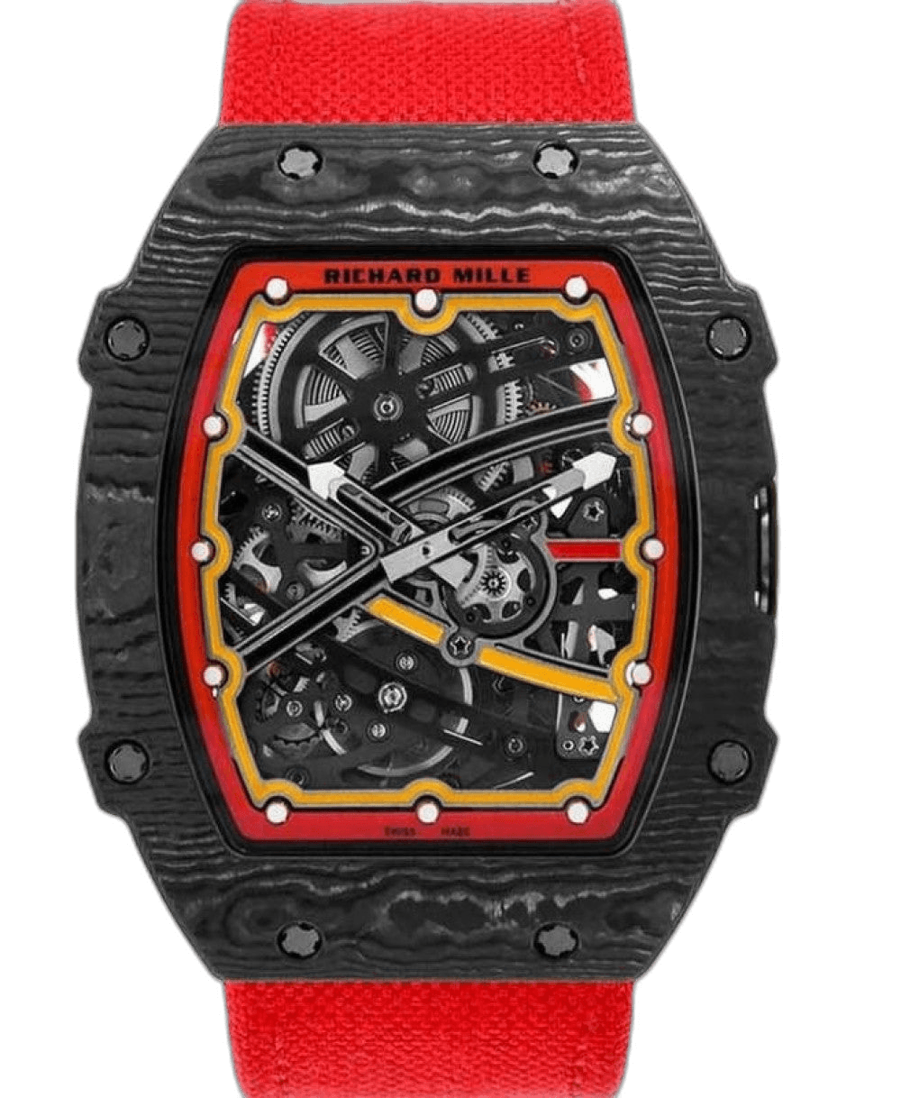Richard Mille 38mm Extra-Flat Extra Flat Alexander Zverev Germany Carbon TPT RM 67-02 - BRAND NEW Watch Ref. RM 67-02