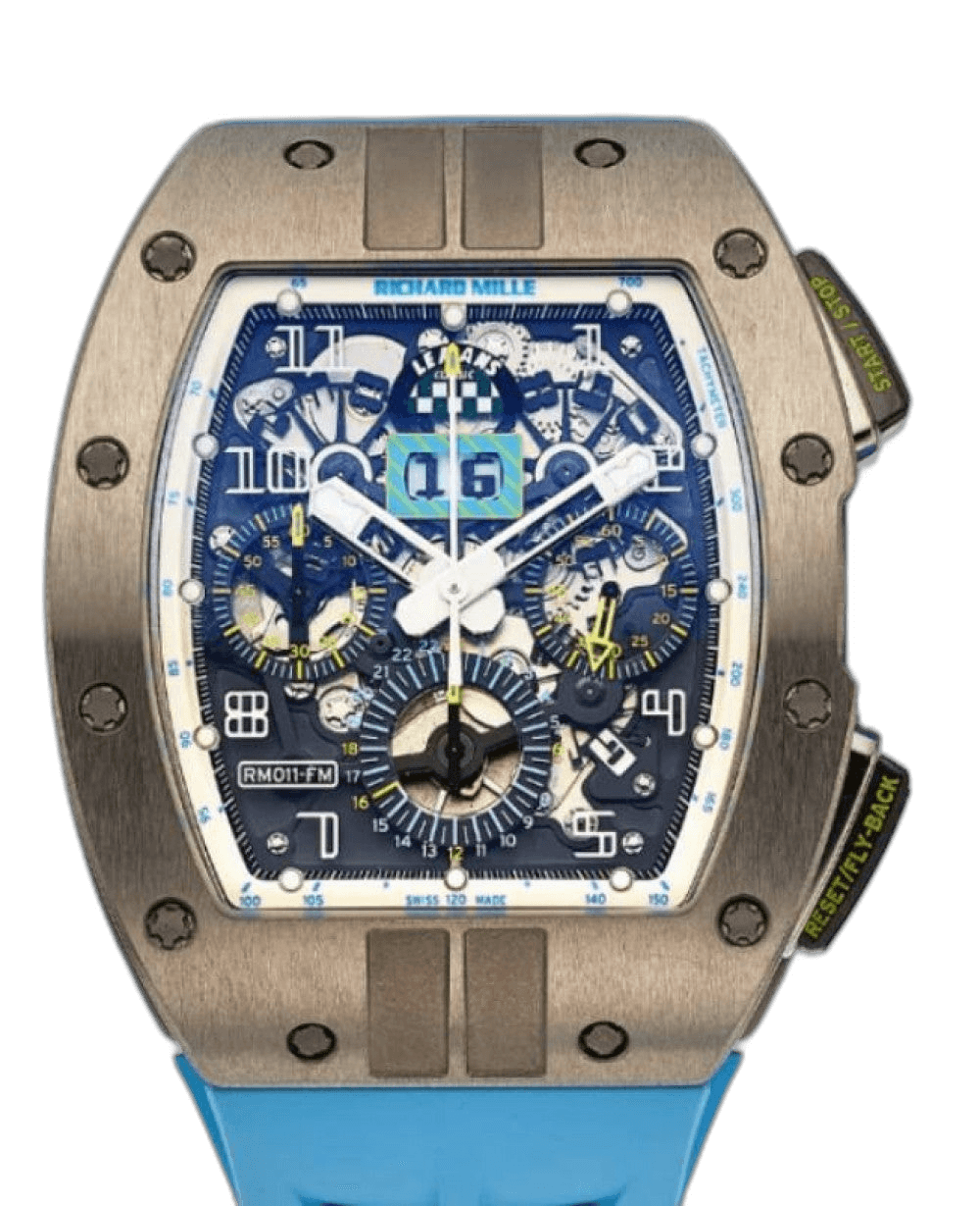 Felipe Massa LeMans Classic Automatic Winding Felipe Massa LeMans Classic Titanium RM 011 · Richard Mille Skeleton Dial — RM 011