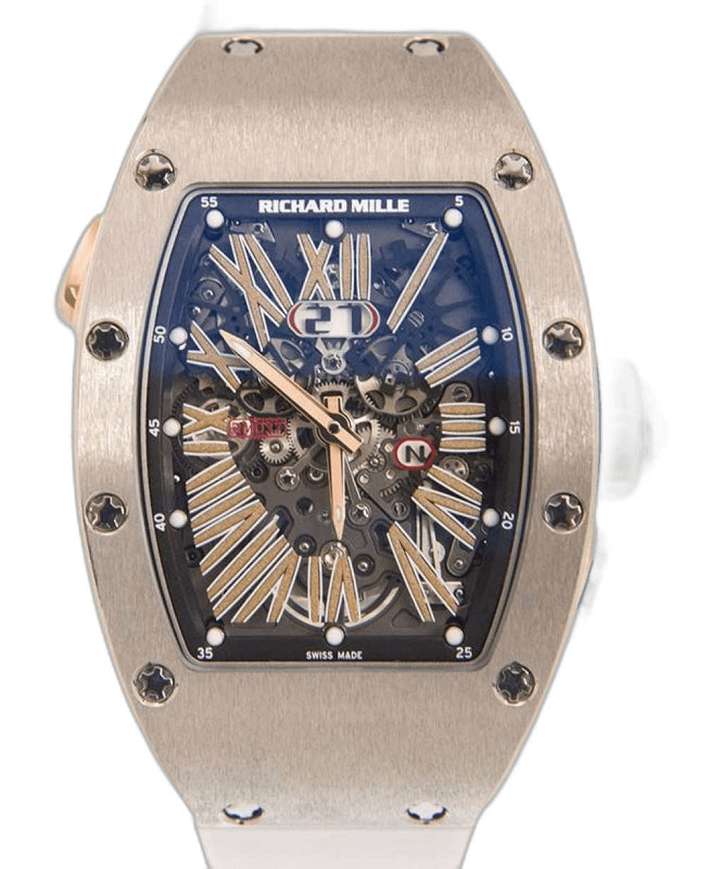 Lady White Gold RM 037 52mm Skeleton Dial · Richard Mille RM 037