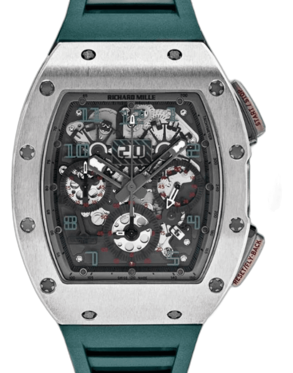 Richard Mille Polo de Deauville Felipe Massa "Polo de Deauville" White Gold/Titanium RM 011 Skeleton Dial