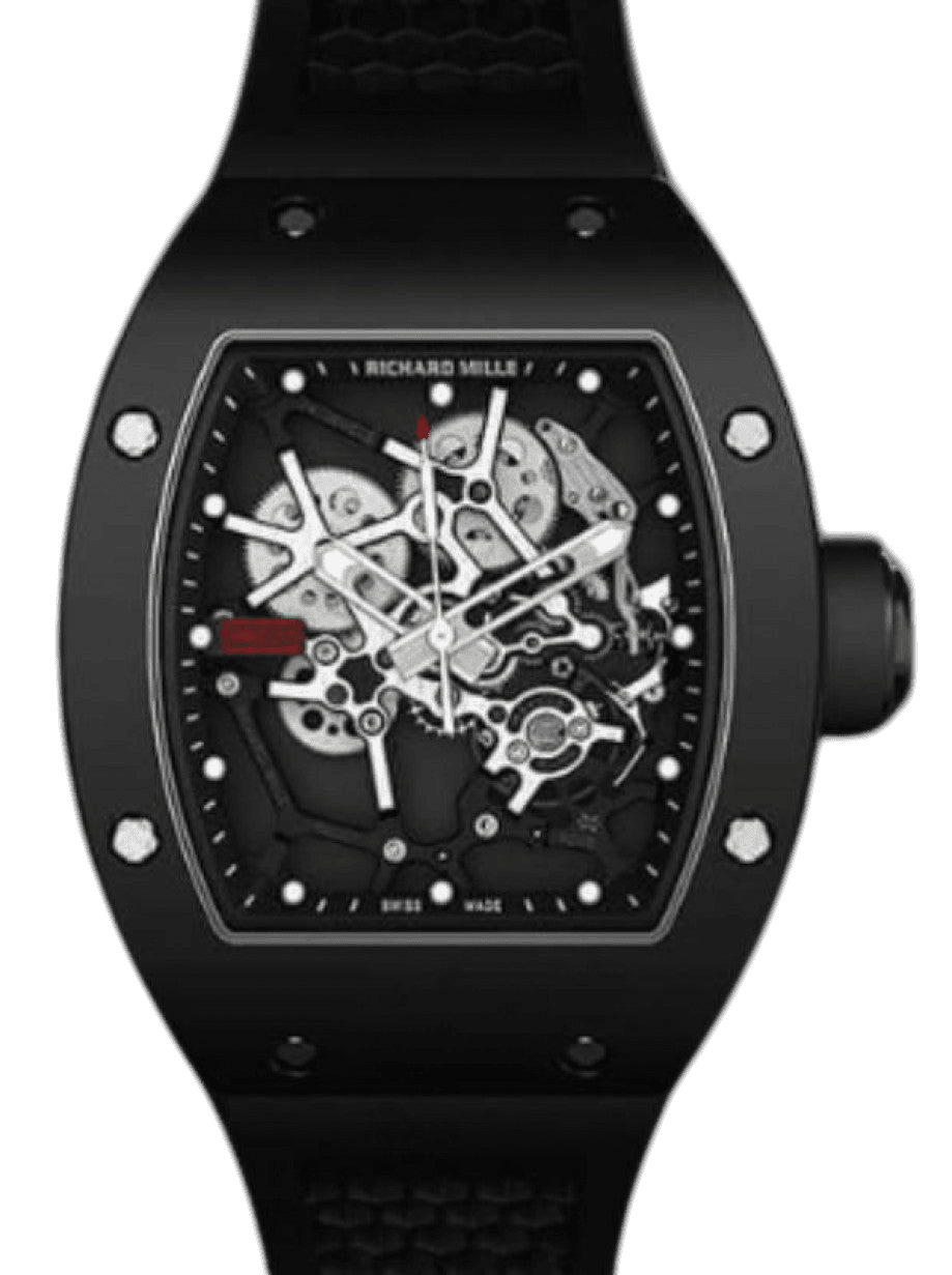 Rafael Baby Nadal "Rafael Baby Nadal" Magnesium-Aluminium Alloy Black RM 035 Skeleton Dial — Richard Mille Ref. RM 35