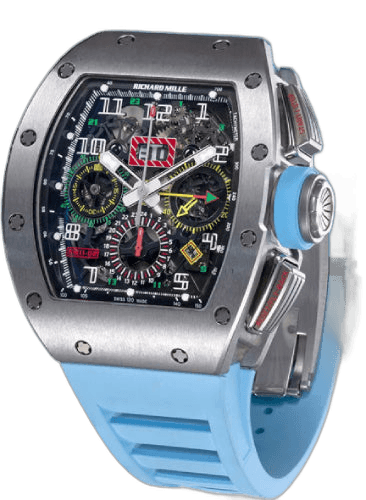RM 11 Titanium 50mm Openworked Dial | RM11-02 (1) 50mm x 42.7mm Richard Mille Ref. RM11-02