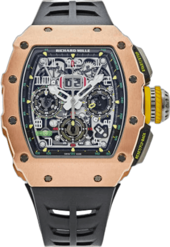 Richard Mille RM 11 Chronograph Rose Gold 50mm Openworked Dial | RM11-03 (9) 50mm x 16.23mm