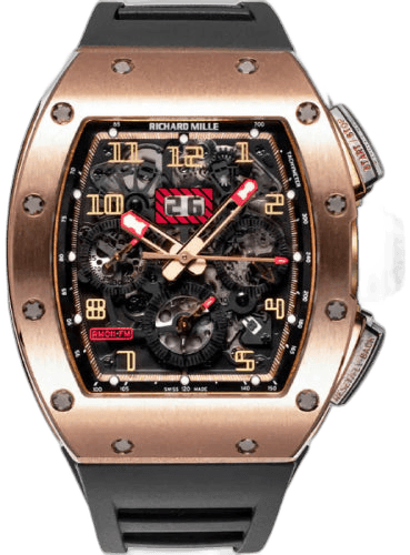 Richard Mille RM 11 Chronograph Red Kite Openworked Dial 50mm - RM11-FM 49.94mm x 16.23mm Rose Gold Ref. RM11-FM