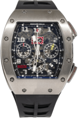 RM 11 Chronograph Felipe Massa White Gold 50mm Openworked Dial | RM11-FM 49.94mm x 16.23mm Richard Mille Ref. RM11-FM