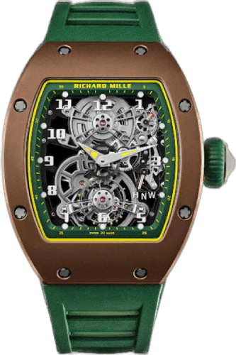 Richard Mille RM 17 Chronograph Tourbillon Brown Cermet 48mm Openworked Dial | RM17-01 (1) 48.15 mm x 40.1 mm Ref. RM17-01