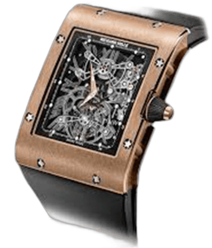 Richard Mille RM 17 Manual Winding Tourbillon Extra Flat Open-Worked Dial - RM17 Rose Gold Watch Ref. RM17