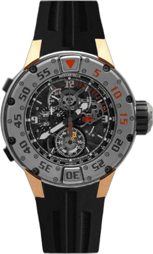 Richard Mille RM 25 RM25 Manual Winding Tourbillon Chronograph Open-Work Dial Rose Gold Openworked Dial (RM25