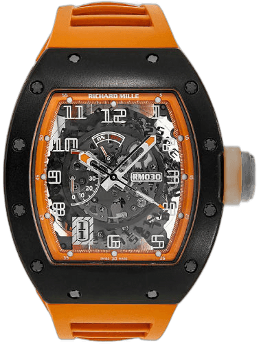 Richard Mille 50.2mm x 42.7mm RM 30 Black Ceramic 50mm Americas Limited Edition Openworked Dial - RM030 — Ref. RM030