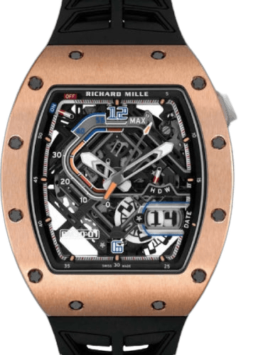 Richard Mille RM 30 RG Rose Gold Automatic Winding With Declutchable Rotor | RM30-01 42mm x 50mm Openworked Dial Timepiece [RM30-01 RG