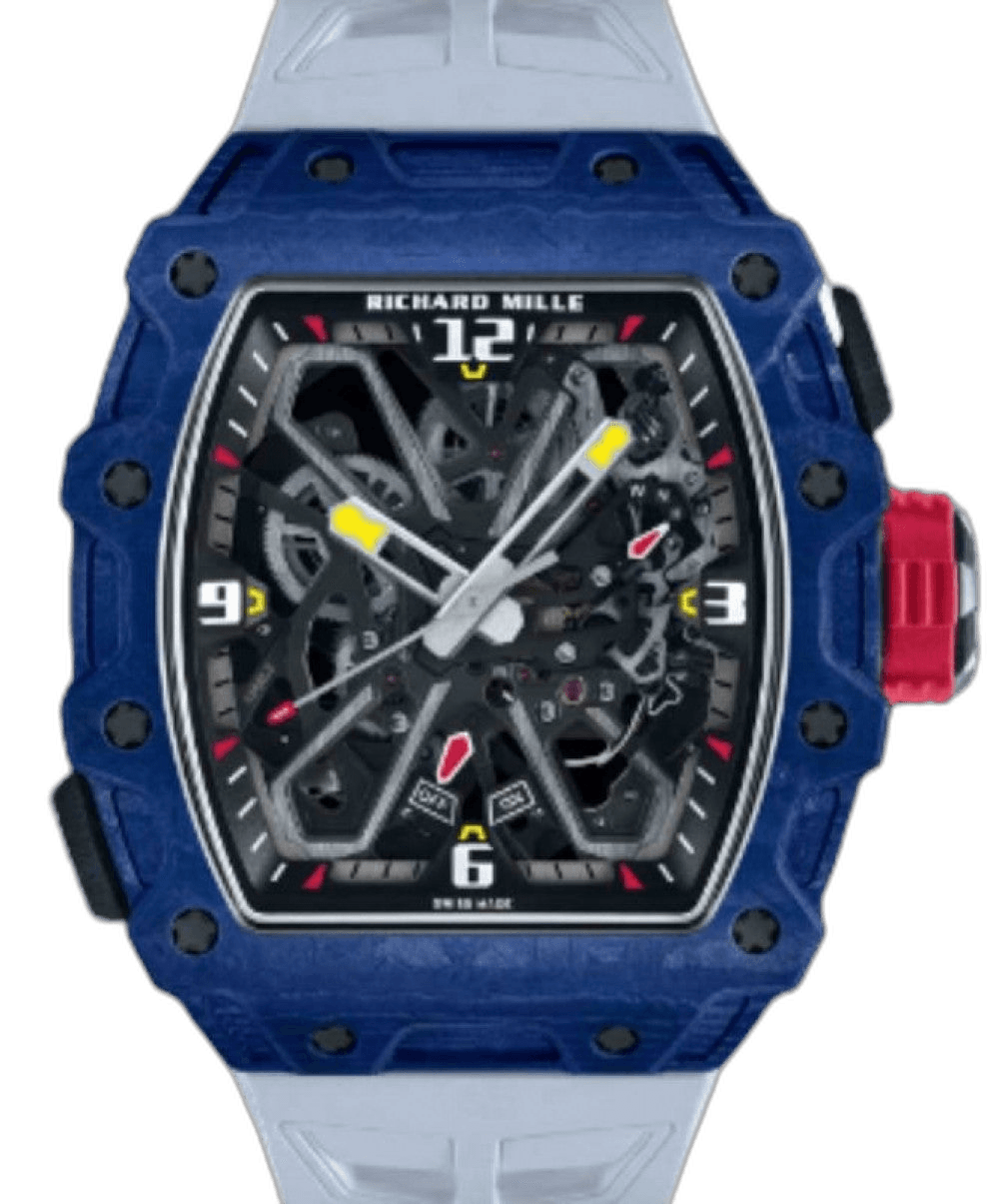 RM 35 Automatic Winding Rafael Nadal Blue Quartz TPT RM 35-03 - BRAND NEW Skeleton Dial Richard Mille Ref. RM 35-03