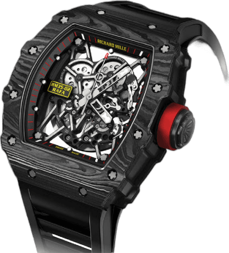 Richard Mille RM 35 Rafael Nadal Carbon 50mm Openworked Dial | RM35-02 (2) 50 mm x 44.5 mm x 12.25 mm (RM35-02