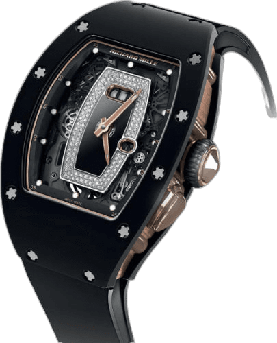 Richard Mille 52.20 x 34.4 x 12.50mm Black / Diamond / Openworked Dial RM 37 Rose Gold / Black Ceramic Openworked Diamond Dial | RM37 (2) — Ref. RM37