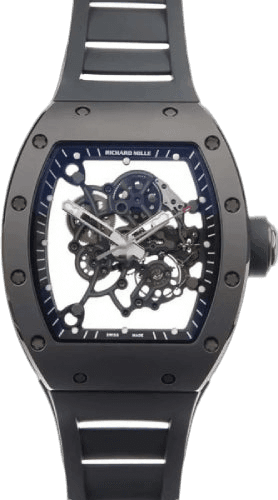 Richard Mille RM 55 Bubba Watson Limited Edition 50 Pieces Ceramic 50mm Openworked Dial | RM055 (2) 50mm x 42.7mm Timepiece [RM055