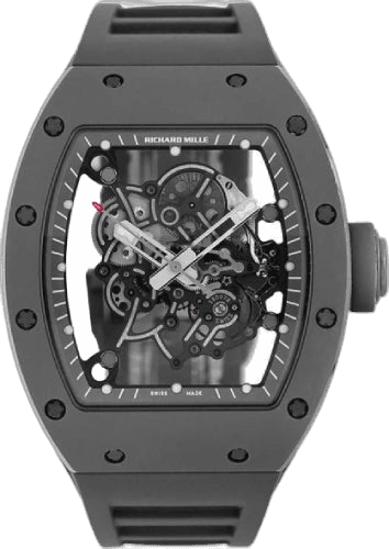 Richard Mille 50mm x 42.7mm RM 55 Limited Edition Bubba Watson Ceramic 50mm Openworked Dial | RM55 (1) — Ref. RM55