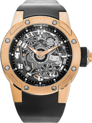 RM 63 Automatic Winding Dizzy Hands Open-Work Dial | RM63-01 Rose Gold · Richard Mille RM63-01