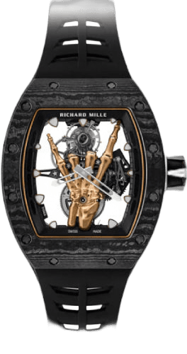 Richard Mille 49mm Titanium Openworked Dial RM 66 Manual Winding Flying Tourbillon Limited Edition | RM66 — Ref. RM66