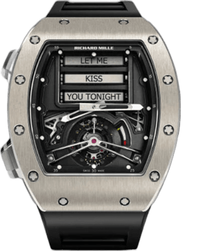 RM 69 Limited Edition Erotic Tourbillon Titanium Openworked Dial | RM69 · Richard Mille 50 mm x 42.70 mm x 16.15 mm — RM69