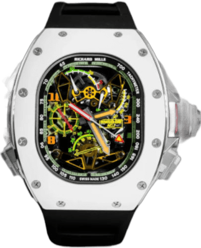 Split-Seconds Tourbillon Split-Seconds Chronograph ACJ Titanium/Aluminium | RM 50-02 Skeleton Dial Richard Mille Ref. RM 50-02
