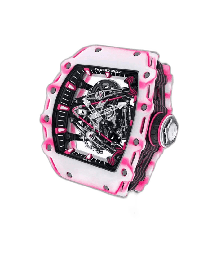 Richard Mille Skeleton Dial Tourbillon Bubba Watson Carbon Fibre Quartz RM 38-02 - BRAND NEW — Ref. RM 38-02