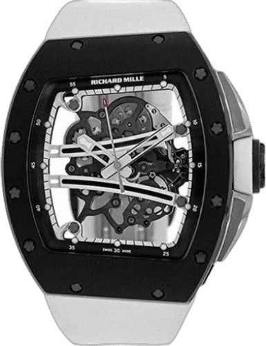 Richard Mille 42mm Skeleton Dial Yohan Blake Monochrome Edition Carbon Ceramic | RM61-01 (4) Watch Ref. RM61-01