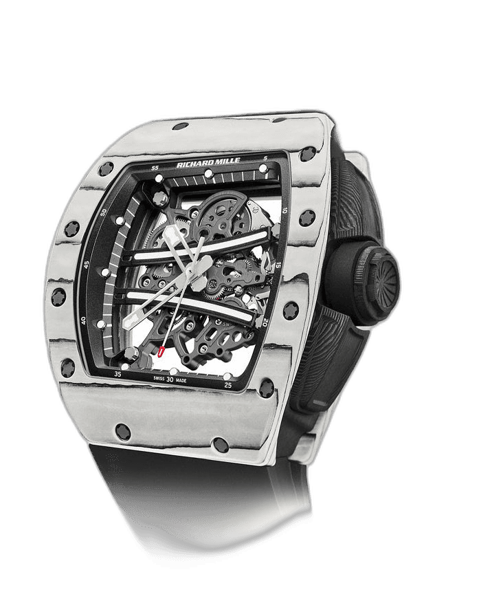 Yohan Blake Ultimate Edition Manual WInding Carbon Quartz TPT RM 61-01 - BRAND NEW 50mm Skeleton Dial Richard Mille Ref. RM61-01