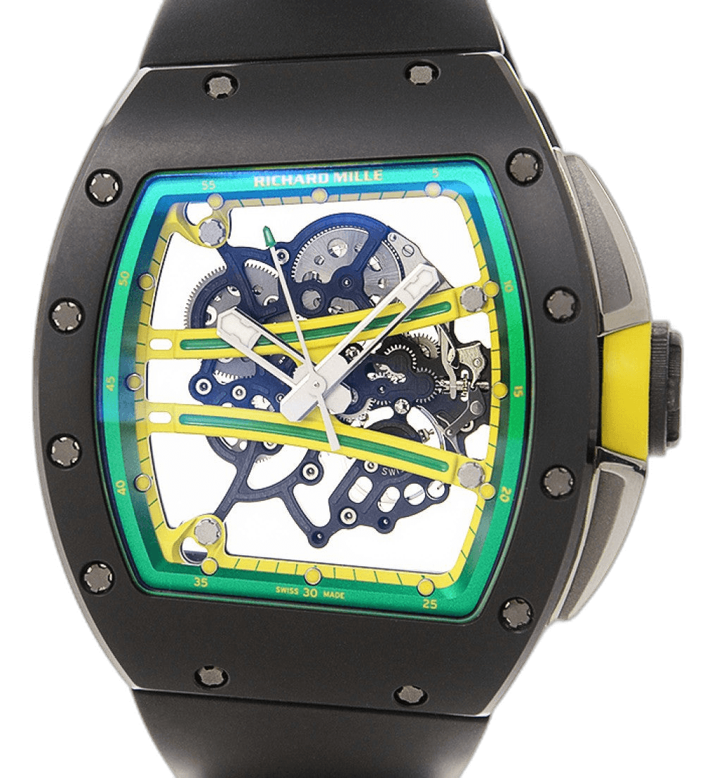 Richard Mille 40mm Skeleton Dial Yohan Blake Manual Winding Yohan Blake Ceramic RM 61-01 - BRAND NEW — Ref. RM61-01