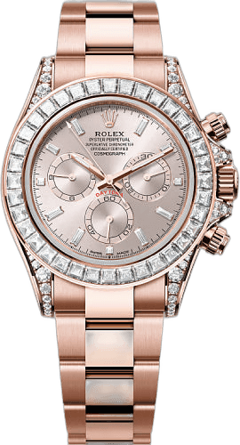 Rolex Cosmograph Daytona Everose Gold — Sundust Diamond-Set Dial | Ref. 126595TBR