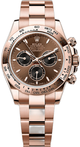 Rolex Cosmograph Daytona 18 kt Everose Gold — Chocolate and Black Dial | Ref. 126505