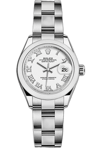 Rolex Datejust Oystersteel — White Roman Dial | Ref. 279160