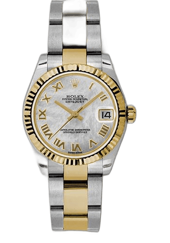 Rolex Datejust Yellow Rolesor — Mother-of-Pearl Roman Dial | Ref. 178273