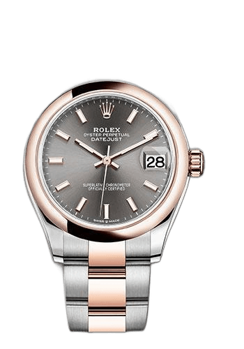 Rolex Datejust 31 Everose Rolesor — Dark Rhodium Index Dial | Ref. 278241